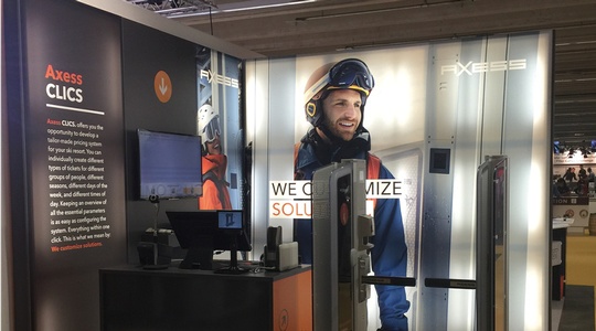 Ausstellungsstand der Axess AG
