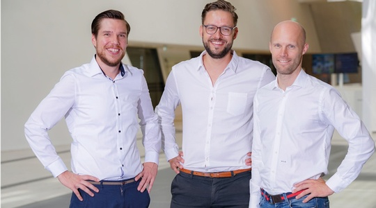 Firstbird-Founder: Daniel Winter, Arnim Wahls, Matthias Wolf